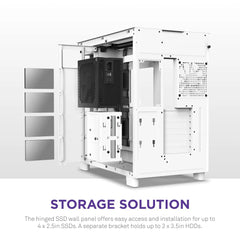 Dual-Chamber ATX Mid-Tower PC Gaming Case