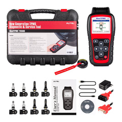 TS508K TPMS Diagnostic Service Tool, Interchangeable valves with With 4 Pcs 315MHz MX-Sensor& 4 Pcs 433MHz MX-Sensor