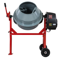 4 cu. ft. 500W Portable Electric Cement Mixer for Concrete and Mortar