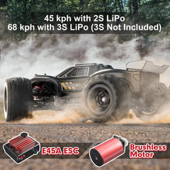 H16BM 1/16 RTR Brushless Fast RC Cars, Max 42mph