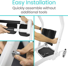 Sit-to-Stand Patient Lift and Transfer Aid