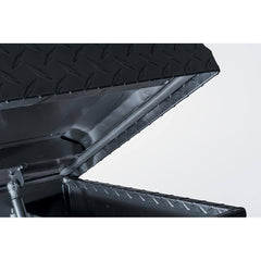 61.86 Matte Black Aluminum Low Profile Truck Box for Mid-Size Trucks
