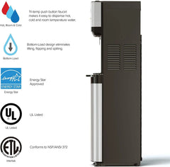 Self Cleaning Bottom Loading Water Cooler Water Dispenser- 3 Temperature Settings