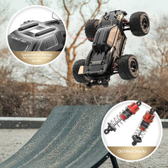 H16BM 1/16 RTR Brushless Fast RC Cars, Max 42mph