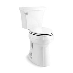 Extra Tall Complete Solution 2-piece 1.28 GPF Single Flush Elongated Toilet in White (Seat Included) 78305-0