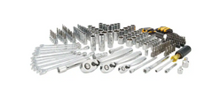 200-Piece Mechanics Tool Set, 1/4, 3/8 and 1/2-Inch Drive, Polished Chrome