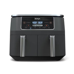 8-Quart Dual-Zone 2-Basket Air Fryer with 6 Cooking Functions