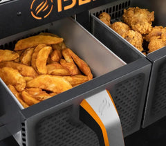 Clearance Sale 2-Burner 28" Griddle with Electric Air Fryer and Hood