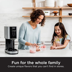 NC301 Ice Cream Maker with 7 One-Touch Programs, 2 Pint Containers and Lids