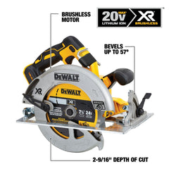7-1/4-Inch Cordless Circular Saw and Lithium-Ion Battery Starter Kit