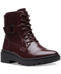 Women's Lace-Up Buckle Ankle Boots, Stylish Casual Boots with Decorative Details for Everyday Wear