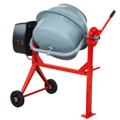 4 cu. ft. 500W Portable Electric Cement Mixer for Concrete and Mortar