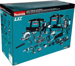 15-Piece Cordless Power Tool Combo Kit with Charger