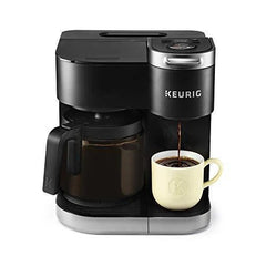 Single-Serve and 12-Cup Carafe Drip Coffee Brewer, Black
