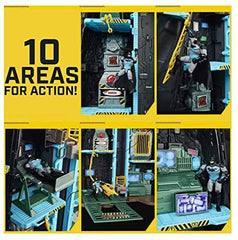 Giant Transforming Playset with Exclusive 4 Figure and Accessories