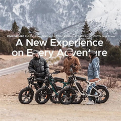 Electric Bike for Adults - 1000W 28mph Moped Ebike with 48V 13A Removable Battery, Up to 94 Miles All Terrain Off Road E-Bike with 20*4.0" Fat Tire,Full Suspension,7-Speed UL Certified