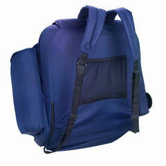 High-Back Portable Seat with Armrests& Pockets, UV-Resistant, Water-Repellent Fabric