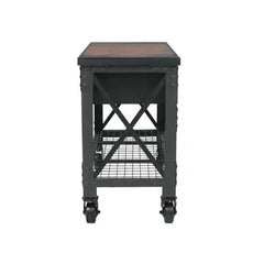 Building Products 72 in. 3-Drawers Rolling Industrial Workbench and Wood Top Configuration B