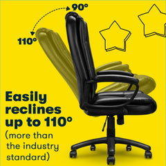 400 LBS Big and Tall Office Chair, Heavy Duty Ergonomic Computer Desk Chair for Home Office and Workspace