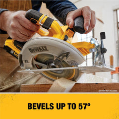7-1/4-Inch Cordless Circular Saw and Lithium-Ion Battery Starter Kit