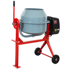 4 cu. ft. 500W Portable Electric Cement Mixer for Concrete and Mortar