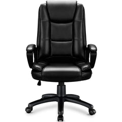 Big and Tall Executive Office Chair, High Back Ergonomic Leather Chair, 400 lb Capacity