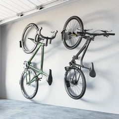 2-Pack Swivel Bike Wall Mount, Garage Bike Hangers, Holds Up to 66 lbs