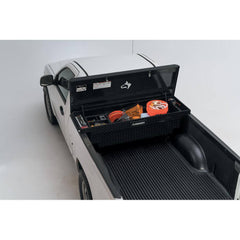 61.86 Matte Black Aluminum Low Profile Truck Box for Mid-Size Trucks
