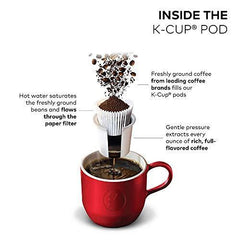 Single-Serve and 12-Cup Carafe Drip Coffee Brewer, Black