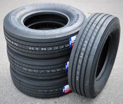 Set of 4 (FOUR) All Steel ST Radial ST 225/75R15 Load G (14 Ply) Trailer Tires