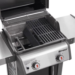 2 Burner Liquid Propane Grill Black