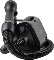 Reverse-Air Hair Dryer with Hair Clips Black
