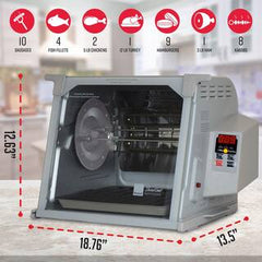 Digital Platinum Countertop Rotisserie Oven ST5000PLAT