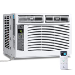 6,000 BTU Window Air Conditioner, 115V, with Reusable Filter and Controls