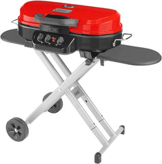 Portable Stand-Up Propane Grill with 3 Adjustable Burners& Instastart Ignition, 20,000 BTUs of Power for Outdoor Cooking